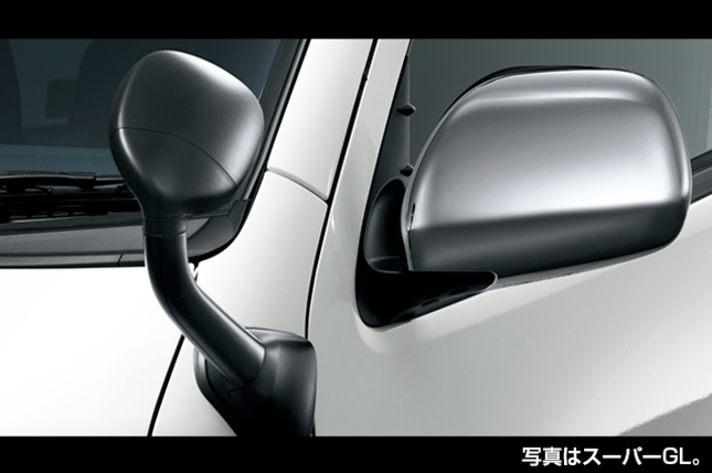 電動格納式リモコンドアミラー(助手席側ワイドビュー)+フロントアンダーミラー