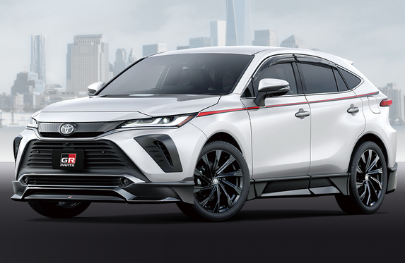 TRD】新型ハリアー！でたーー！【GRパーツ】GRガレージつくば