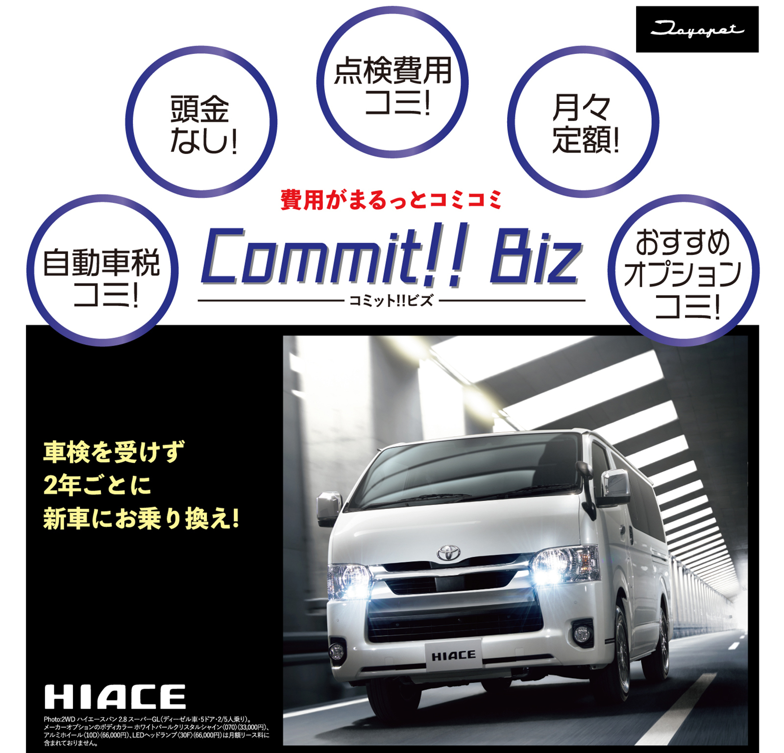 コミット プラン  トヨタ車なら茨城トヨペット