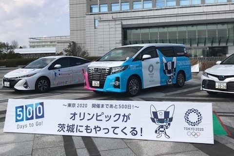 東京2020オリンピック・パラリンピックラッピングカー