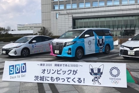 東京2020オリンピック・パラリンピックラッピングカー