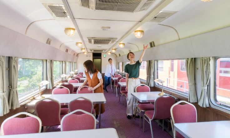 ユメノバ車内