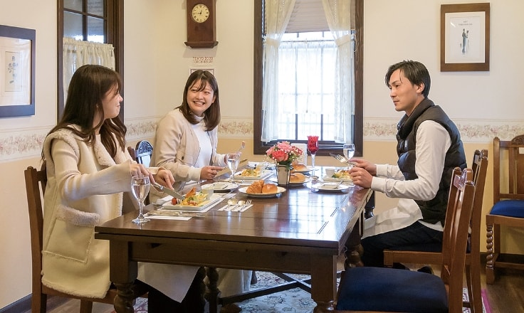 店内でのお食事